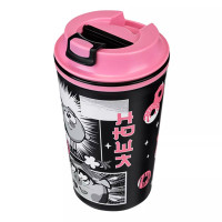 Термостакан 350мл "Смешарики" с клапаном, серый арт.431335613