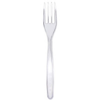 Вилка пластиковая упаковка 100шт.
