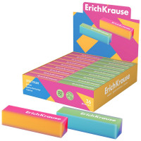 Ластик (ErichKrause) Spectrum  60*15*15мм микс арт.60784 (Ст.36)