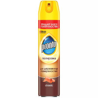 Полироль-аэрозоль Pronto 250мл Для деревянных поверхностей