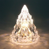 Сувенир с подсветкой LED "Ёлочка Кристальная" 08см свет.белый арт.700-0635