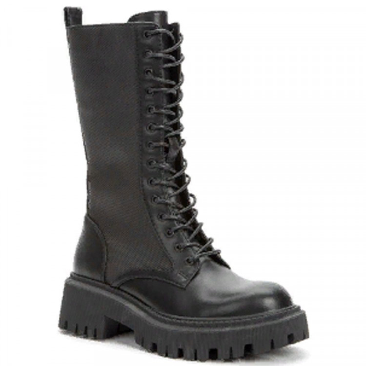 Ботинки для девочки (BETSY) черный верх-искусственная кожа подкладка - байка артикул 928352/02-01