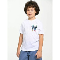 Футболка для мальчика арт.4614 цвет голубой