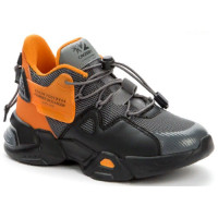 Кроссовки для мальчика (CROSBY) серый  верх-сетка/искусственная кожа подкладка-текстиль артикул 227060/05-03