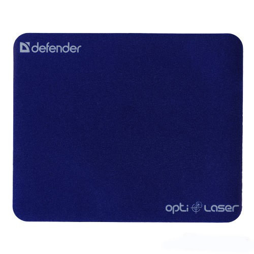 Коврик для мыши Defender пластиковый Silver opti-laser 50410