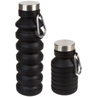 Бутылка 500мл deVENTE складная черная арт.8090465