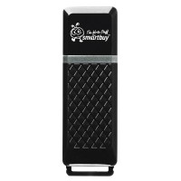 Флеш диск 8GB USB 2.0 Smartbuy Quartz series SB8GBQZ-K, черный