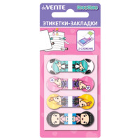 Закладка-этикетка с клеевым краем (deVENTE) NicoNico:-) пластиковые арт.2011222