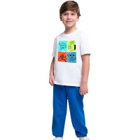 Брюки для мальчика (CLE) артикул  836064/49т размерный ряд 28/110-32/122 цвет синий