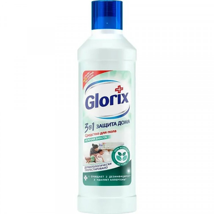 Моющее средство для пола Glorix 1000мл Нежная забота