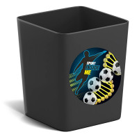 Подставка для ручек и карандашей (ErichKrause) Base Sport DNA черный арт.61609 (Ст.1)