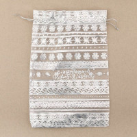 Мешочек д/подарков "Волшебного Нового Года" 10*12см органза арт.3512399