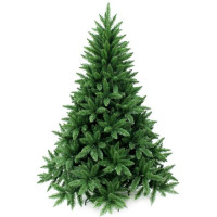 Елка 190см "Корона" (хвоя ПВХ, ветки отгибные, подставка металл.) арт.1011719