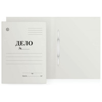Скоросшиватель "ДЕЛО" 360г/м2 немелованный картон арт.D00507 (Ст.200)