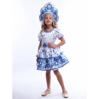 Костюм Д (НОВЫЙ ГОД) Волшебница зима р.26/104-34/134 арт.1083 к-23