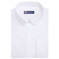 Сорочка подростковая длинный рукав размер 36/158-164(XXS)-41/176-182(XL) цвет белый Brostem арт.TC2XK