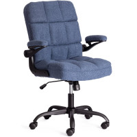 Кресло офисное Lugano ткань, синий (137)