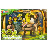 Пазл 160 элементов Опасные приключения (Умные игры) арт.4660254455399