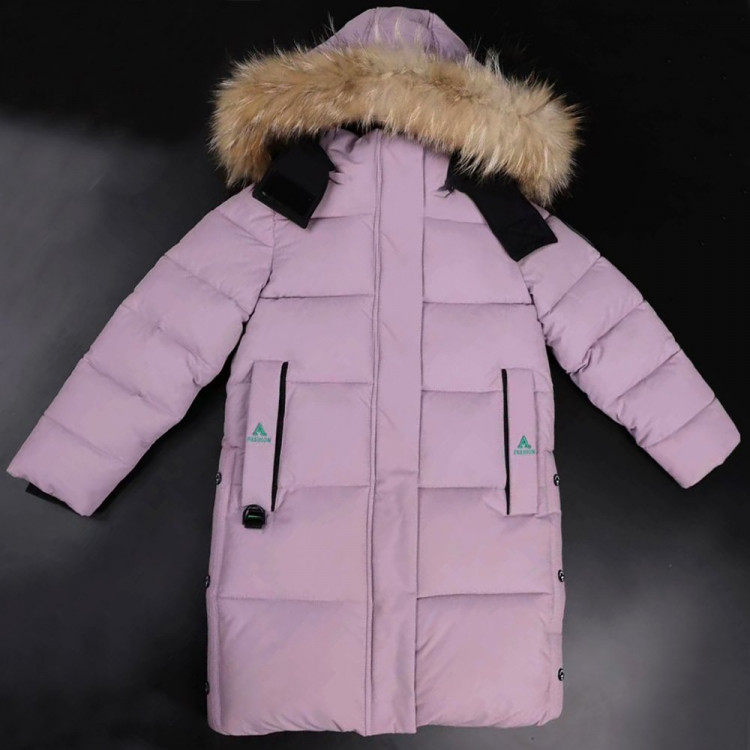 Куртка зимняя для девочки (MULTIBREND) арт.yb-3K1276-2 цвет сиреневый