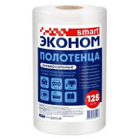 Салфетка универсальная спанлейс в рулоне Эконом smart 23*20см 40г/м2 125шт/рул