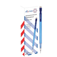 Карандаш механический 0,5мм Attomex с ластиком HB ассорти арт.5010301