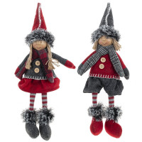 Игрушка декор. "Девочка,Мальчик" 24см асс. арт.796059