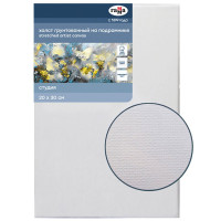 Холст на подрамнике 20*30см (ГАММА) Студия 100% хлопок 280г/м² мелкое зерно арт.280818_13