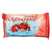 Туалетное мыло 100г в обертке ММК  Клубничное (Ст.80)