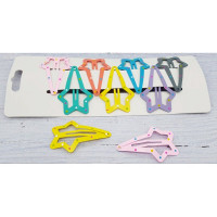 Зажим для волос 07шт 5см арт. 1784