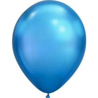 Шар воздушный 25шт/наб. 12см "Хром Blue" арт.1102-1817