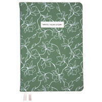 Ежедневник А5 недат. к/з deVENTE "Lilian" мятный, 160л, 2 ляссе арт.2334611