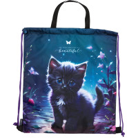 Сумка для сменной обуви 1 отделение (deVENTE) Beautiful Cat 38х43 см арт.7040507