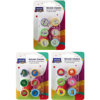 Штампик (Mazari) набор 6 штук 2,2х3 см ассорти арт.M-9946