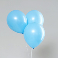 Шар воздушный 12шт/наб. 30см "Пастель" цв.голубой арт.5106167