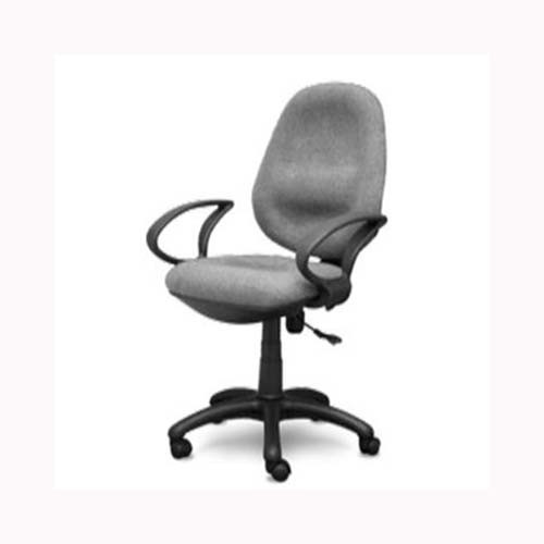 Кресло для оператора пластик/ткань СИРИУС серый (Jp15-1/TW-12) арт.С-102