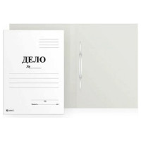 Скоросшиватель "ДЕЛО" 280г/м2 мелованный картон арт.22037 (Ст.200)