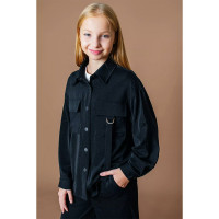 Блузка для девочки артикул 22569 (DELORAS) размер цвет черный