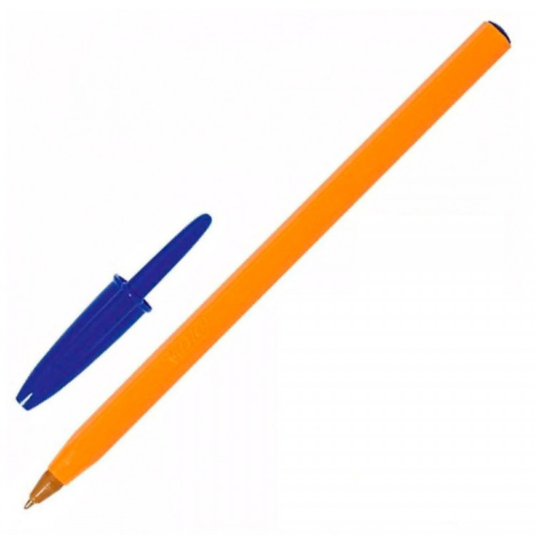 Ручка шариковая  Bic Orange не прозрачный корпус, синяя 0,3мм арт.8099221 (Ст.12)