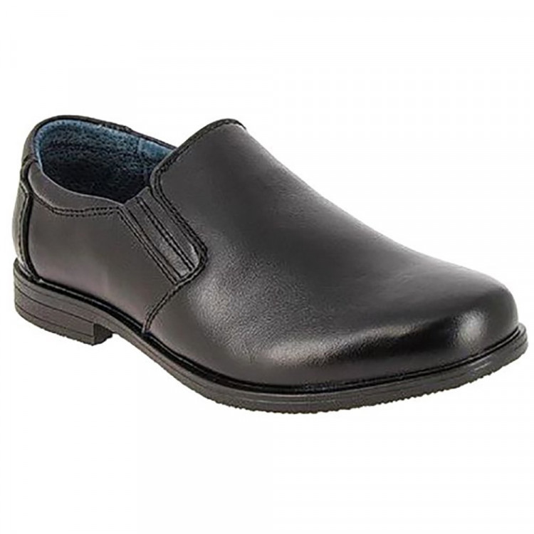 Туфли для мальчика (Kenka) черные верх-натуральная кожа подкладка-натуральная кожа размерный ряд 31-36 арт.KFB_8722-2_black