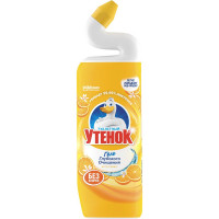 Чистящее средство  для сантехники ТУАЛЕТНЫЙ УТЕНОК 900мл цитрусовый