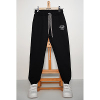 Брюки спортивные для мальчика арт.2269-02  размер 30/122-36/140 трикотажные цвет темно-синий