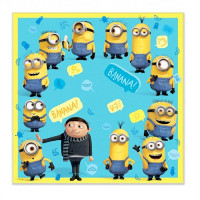 Салфетки "Миньоны" 20шт/наб 33см*33см арт.1195618