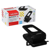 Дырокол (60л) deVENTE металлический с линейкой арт.4020750 (Ст.)