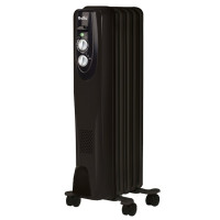 Радиатор масляный Ballu Classic 5 секций, черный, арт.BOH/CL-09BRN 1кВт