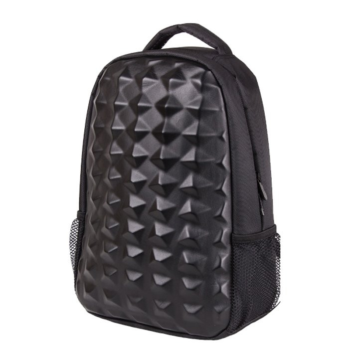 Рюкзак для мальчика школьный (LeronBags) Биткоин черные шипы арт.0228-322/006 40x29x14см