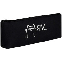 Пенал-косметичка 1 отделение Феникс Мяу 190х90х20мм арт.72210