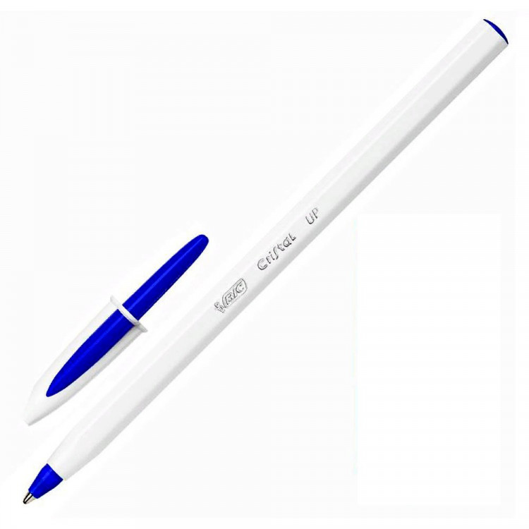 Ручка шариковая Bic Cristal не прозрачный корпус, синяя 0,5мм арт.949879 (Ст.12)