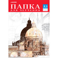 Папка для черчения А3 10 листов (deVente) 160г/м2 арт 2111400