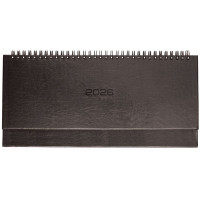 Планинг 2026 к/з Attomex "Visa" черный, 64л евроспираль арт.2239658