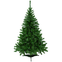 Елка 180см "Сибирская" (хвоя ПВХ, ветки отгибные, подставка пластик) арт. 0118